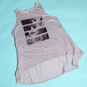 Marilyn Monroe High-Low Flowy Tank Top M